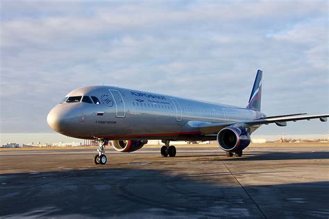 Аэрофлот получил новый самолет Airbus A321 Aexru