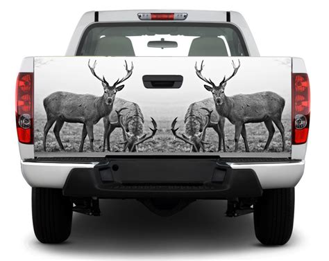 Truck Window Deer Decals