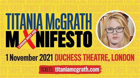 Titania Mcgrath Mxnifesto Review Entertainment Focus