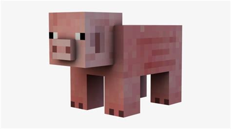 Minecraft Pig Transparent Background Free Transparent Png Download