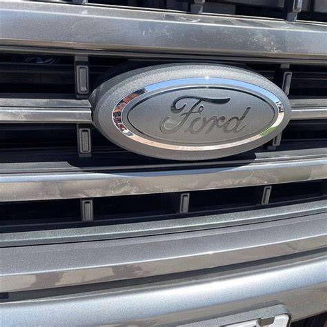 Ford F150 2015 2021 Emblem Overlay Badge Decal Blackout Grille Etsy