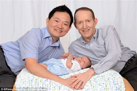 The Story Of Two Gay Dads Three Surrogate Mothers A Newborn Baby Daily Mail Online