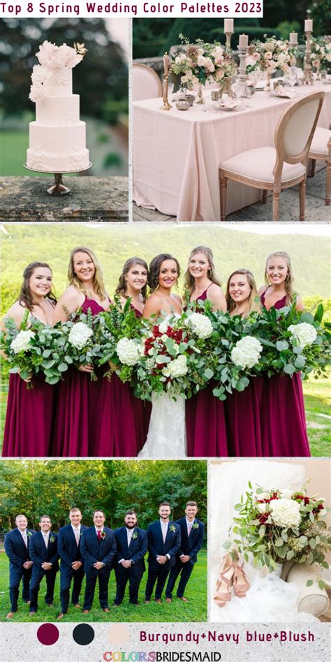 Top 8 Spring Wedding Color Palettes For 2023 Colorsbridesmaid