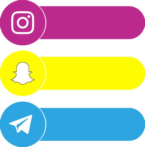 Download Icons Instagram Telegram Snapchat Svg Eps Psd Ai