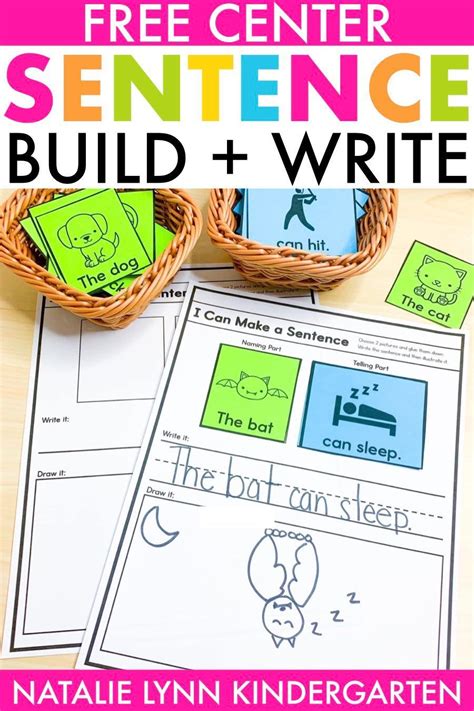 Kindergarten Writing Activities Writing Center Activities