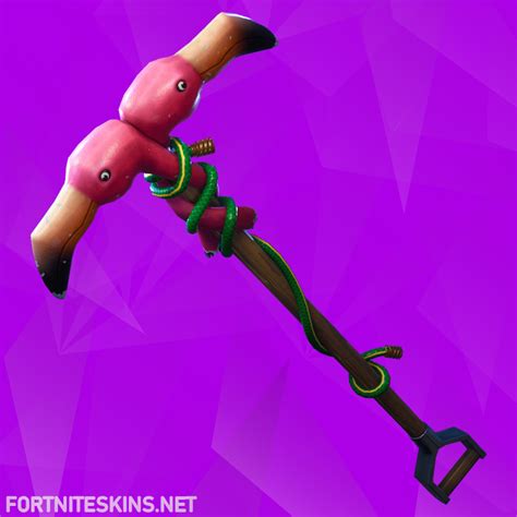 Pink Flamingo Harvesting Tool Pickaxes Fortnite Skins