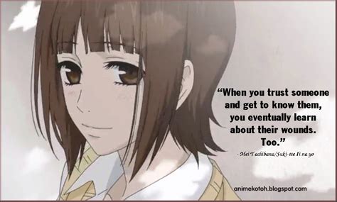 Anime Say I Love You Quotes Quotesgram