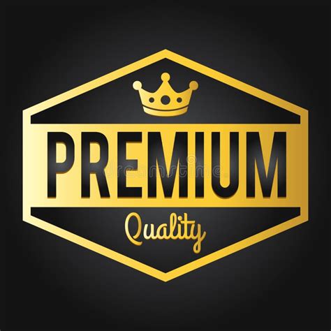 Premium Quality Stamp Golden Shiny Genuine Commerce Labelbadge With