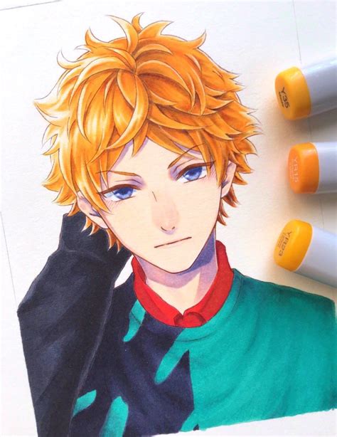 Pin By Stephanie Schleicher On 麥克 Copic Drawings Anime Character