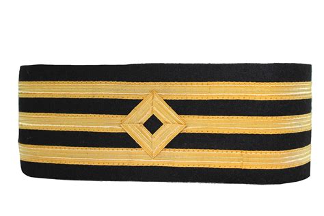 Chief Deck Officer Uniform Cuff Diamond 38 Braid Miller Rayner