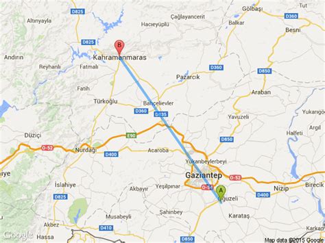 Öncelikle ankara için koordinat bilgileri; Gaziantep Havaalanı Kahramanmaraş Arası Kaç Kilometre?