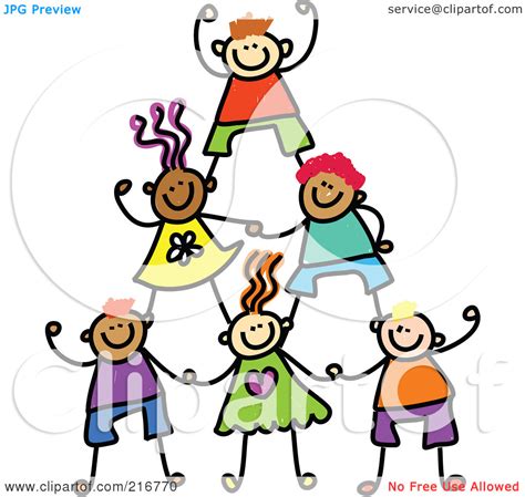 Kids Teamwork Clipart Free Download On Clipartmag
