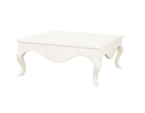 Chateau Antique White French Square Coffee Table Shabby Chic Coffee