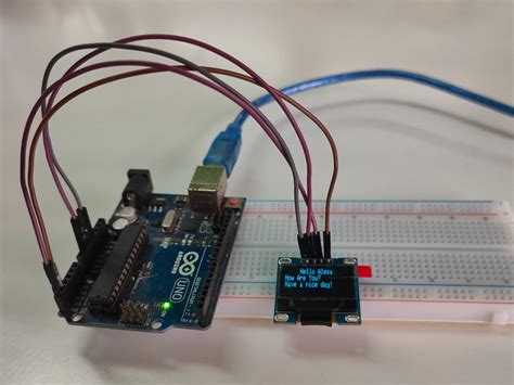 Hello Alexa Using Oled Display Module With Arduino Arduino Project Hub