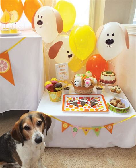 Dog Days Of Summer Puppy Party Party On A Dime 1 Hostess With The