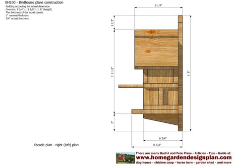 The duck and goose house. home garden plans: BH100 - Bird House Plans Construction ...