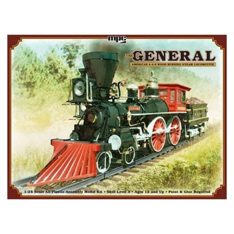 Mpc 818 125 The General American 4 4 0 Wood Burning Steam Locomotive
