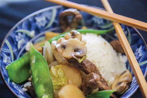 Chinese Beef And Pea Pods Recipe Food Magazine Braised Food