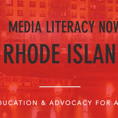 Media Literacy Now Rhode Island