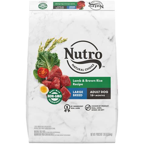 Nutro Natural Choice Large Breed Adult Dry Dog Food Lamb And Brown Rice