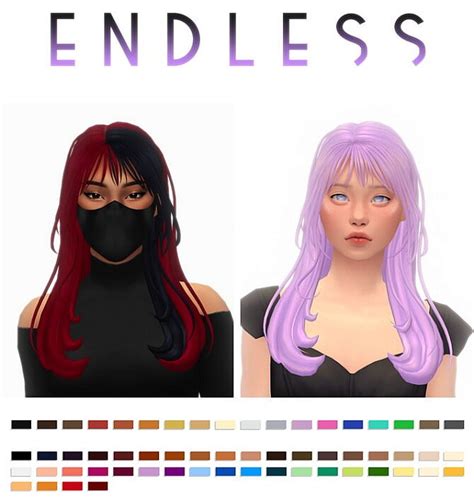 Endless Hair At Simandy Sims 4 Updates