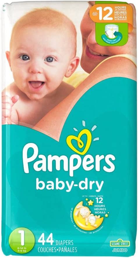 Buy Pampers Baby Dry Diapers Size 1 44 Count Online At Lowest Price