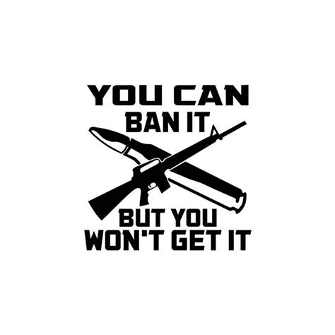 Gun S Ban It Guns Vinyl Sticker