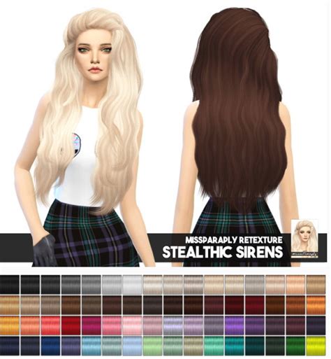 Miss Paraply Stealthic Sirens Solids • Sims 4 Downloads