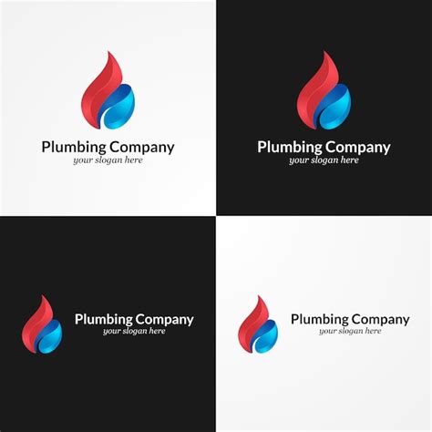 Premium Vector Plumbing Logo Template