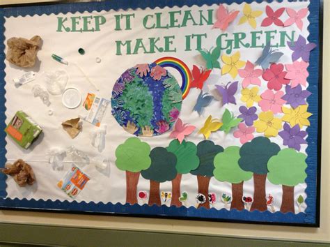 Keep It Green Recycling Bulletin Board Toddler Bulletin Boards School