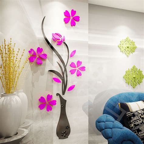 Y porque multiusos te preguntarás, pues porque las puedes utilizar para decorar paredes, cuadernos, dulceros, bolsitas, colocarlas en colects y mucho más. Espejo Cristal Florero Decorativo Hogar Pared ...
