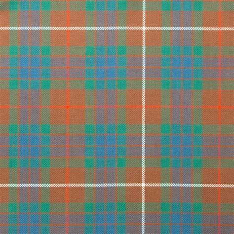 Fraser Hunting Ancient Light Weight Tartan Fabric Lochcarron Of Scotland