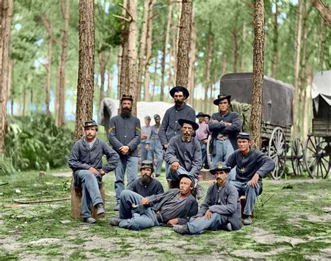 Engineers Company B Colorized 1864 Civil War History Civil War