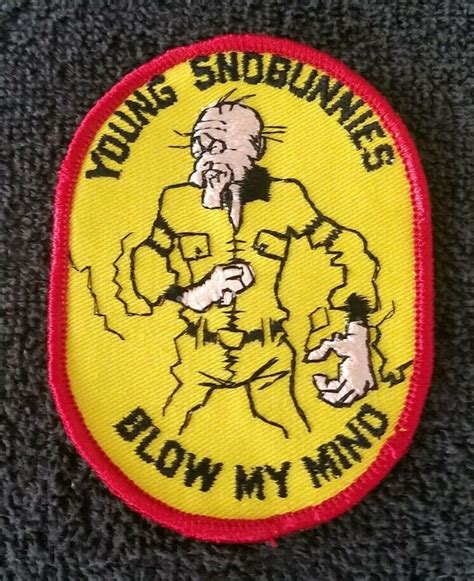 Young Snowbunnies Blow My Mind Vintage 70s Humor Snowmobile Etsy