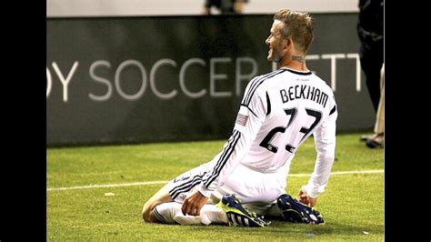 David Beckhams Best Mls Goal Youtube