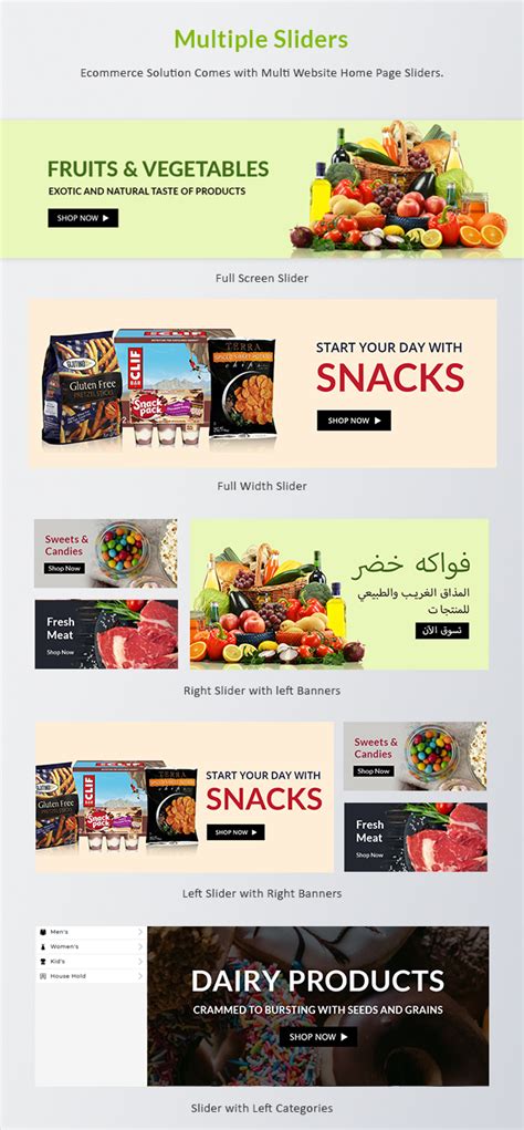 Web software (scipts & templates). Download Ecommerce Solution with Delivery App For Grocery ...