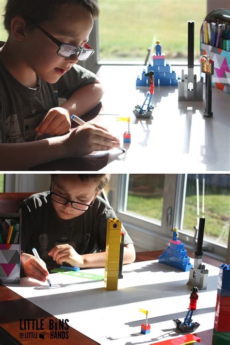 As an adult, well, he still does. Drawing Shadows STEAM Activity with LEGO for Kids