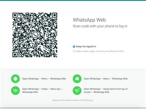 Beschäftigung Lebensraum Zurücktreten Web Whatsapp Qr Code Scannen
