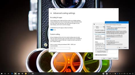 How To Change Dpi Settings For Classic Apps On Windows 10 April 2018