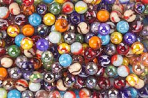 500 Count Bulk Assorted Premium Player Glass Mega Marbles Marbles For