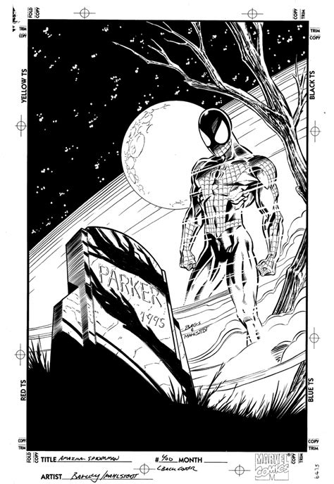 Amazing Spider Man 400 In Rodney Rappaports Mark Bagley Comic Art