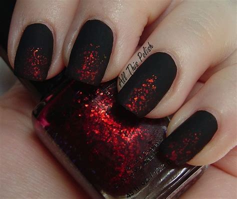 1000 Ideas About Red Matte Nails On Pinterest Matte Nails Red