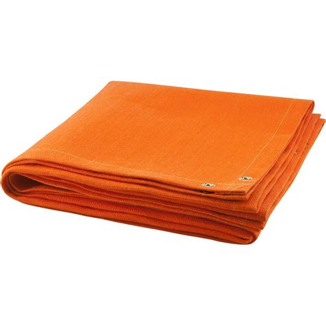 1600gsm 47oz heavey weight silicone coated fiberglass welding blanket with grommets fire