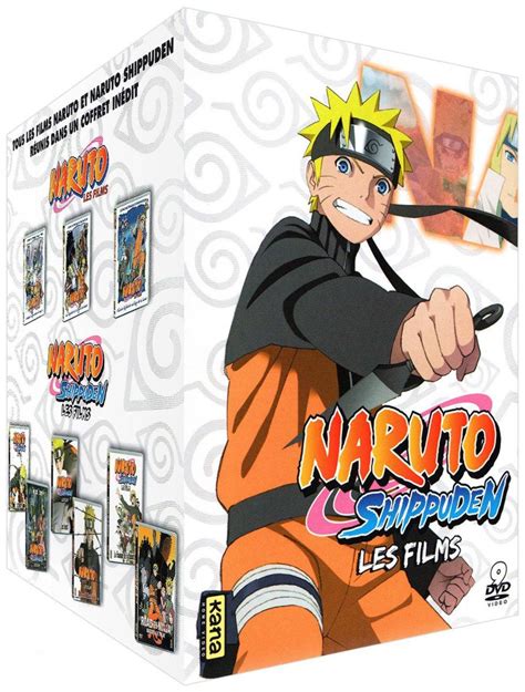 Naruto Naruto Shippuden Les Films Coffret Dvd Edition Limit E Amazon Es Masashi