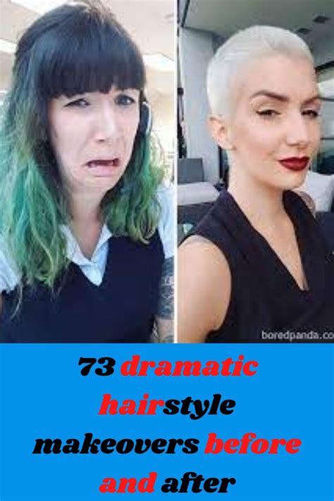 73 Dramatic Hairstyle Makeovers Before And After Hairstyle Quick