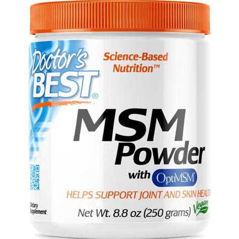 Doctors Best Msm Powder With Optimsm 88 Oz Pwdr Swanson®