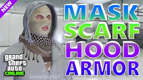 Gta Online Mask Scarf Hood Body Armor Glitch Cool Rare Clothing