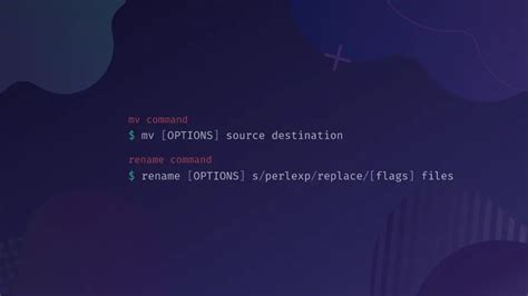 How To Rename Files In Linux Mv And Rename Commands
