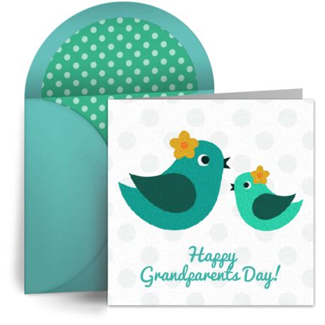 Grandmother Bird | Free Grandparents Day eCard, National Grandparents Day Card, Grandparents ...