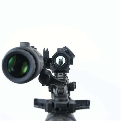 At3™ Magnified Red Dot Kit Ar 15 Red Dot Sight Riser And 3x Magnifier